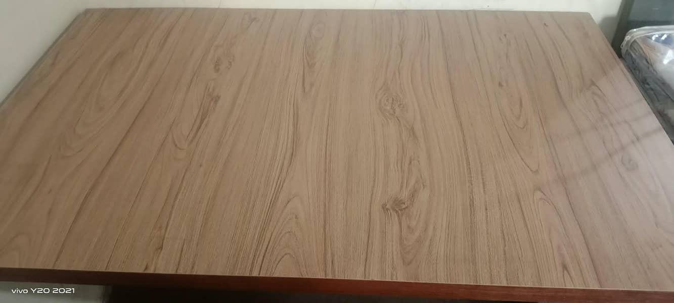 Folding iron table 4