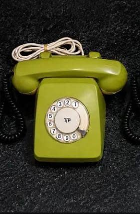 vintage Rotary Dial Phone  0300-4331882