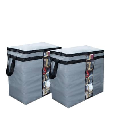 pack of 2 storage bags