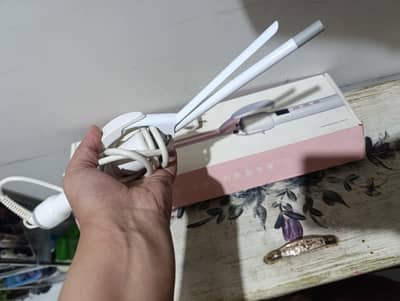 Cono professional Hair curler -Pink &white