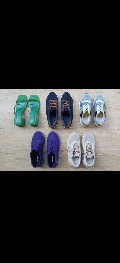 Casual + Sports Shoes + Heels