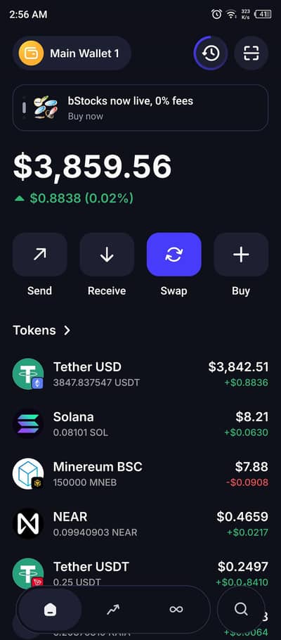 Trust wallet for sale 3'860.00 dollar note compromised wallet