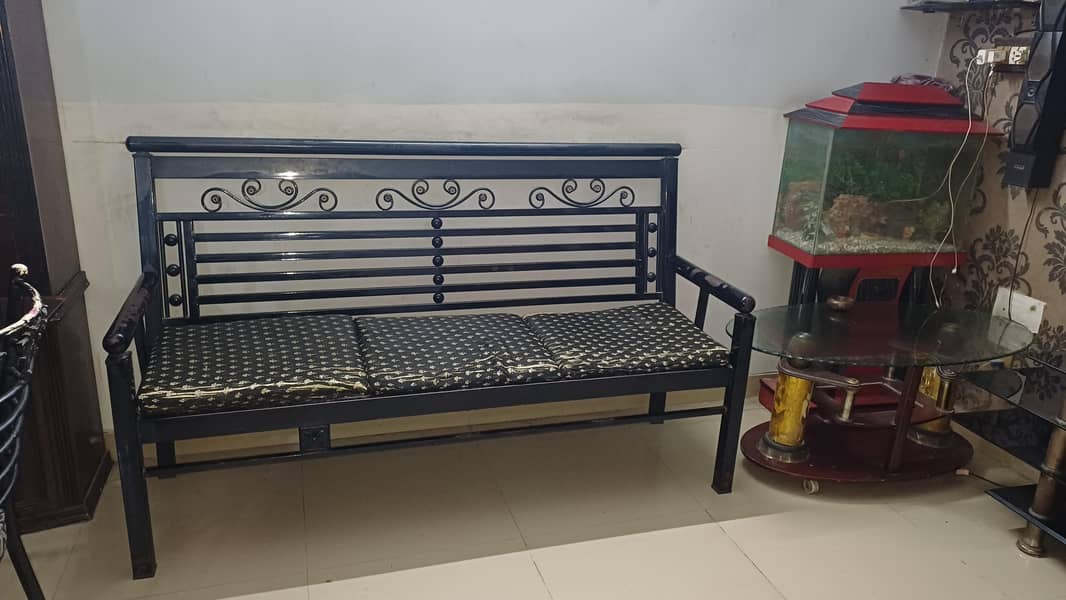 iron sofa set 2
