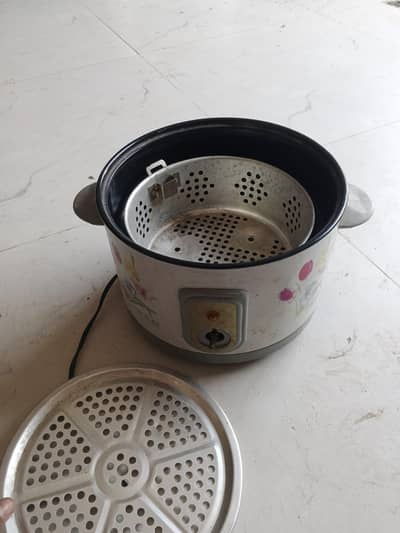 rice maker and food steamer