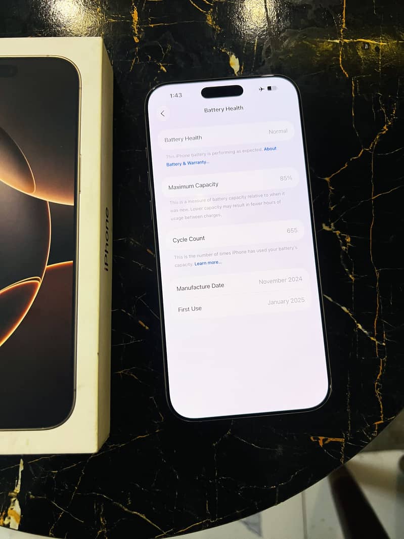 Apple iPhone 16 Pro Max PTA 6