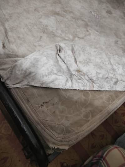 iron bed
