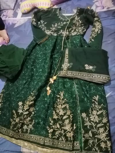 embroidered long maxi