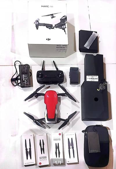 DJI Mavic Air (Flame Red) – BRAND NEW! (Used Only Once)