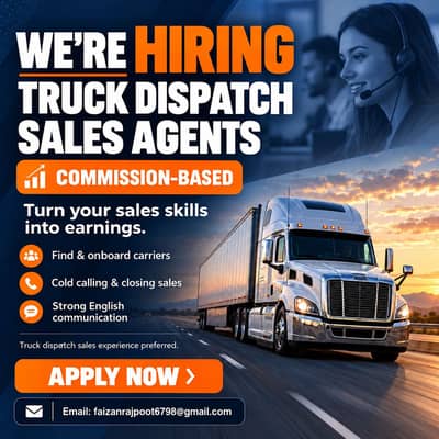 Sale representatives (Truck Dispat)