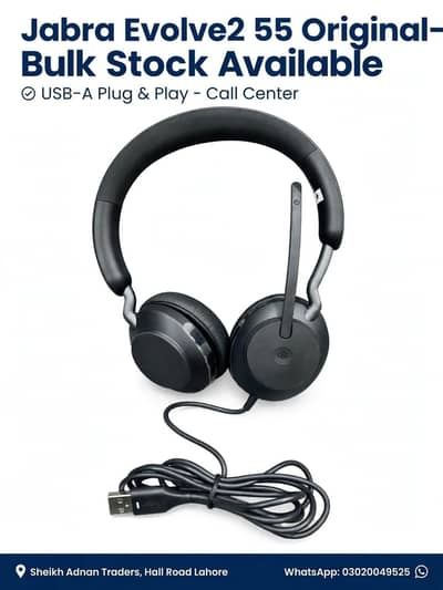 Noice Conciliation Jabra Headset quantity Availablv