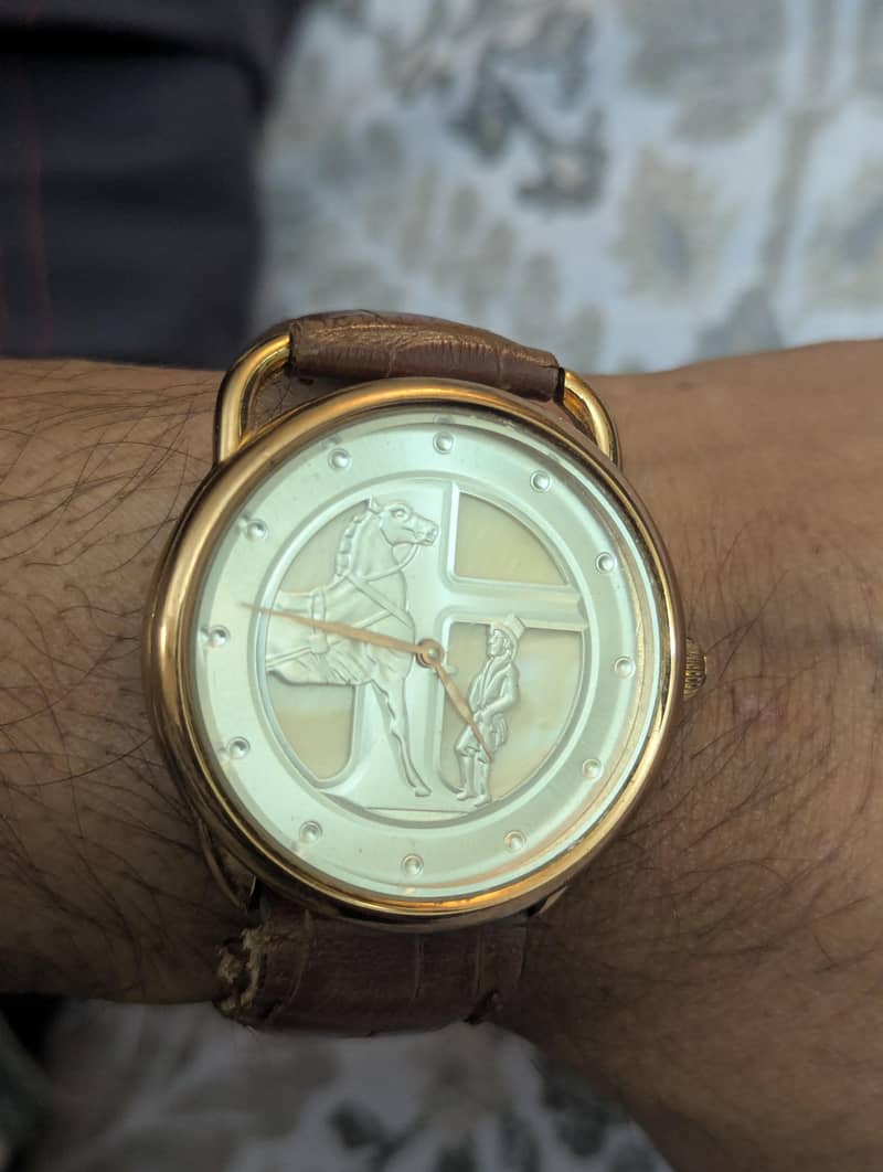 Hermes automatic antique watch 1