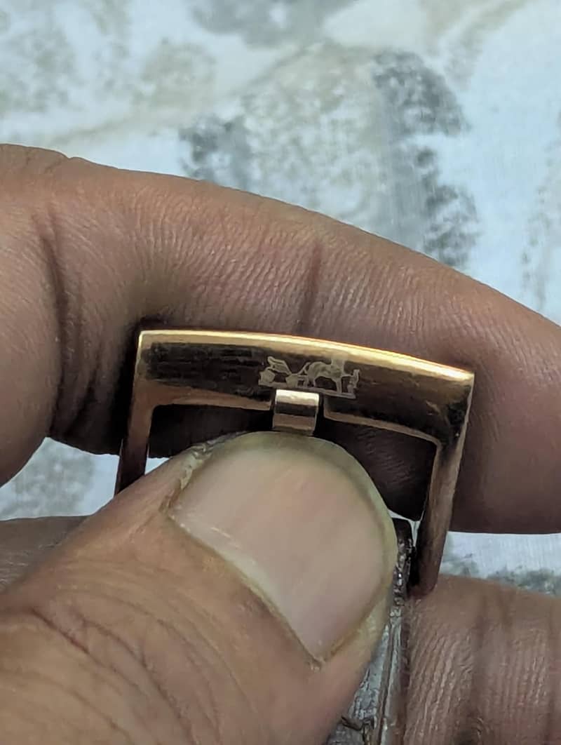 Hermes automatic antique watch 4