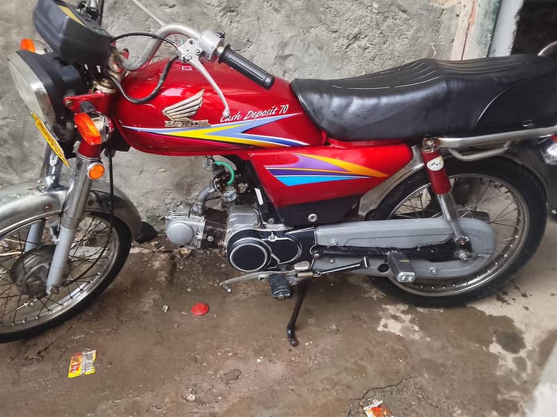 HONDA CD 70 2007 MODEL 0