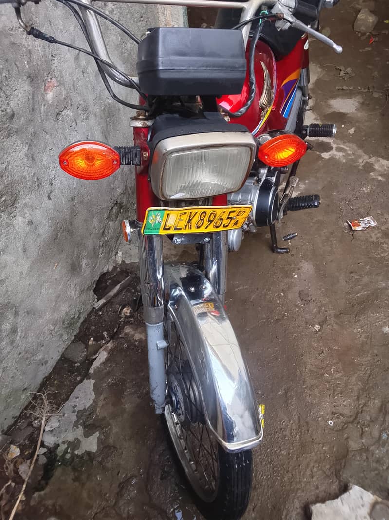 HONDA CD 70 2007 MODEL 4