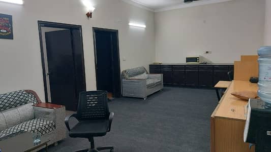 10 Marla Ground Floor Portion Available For Office Use In Johar Town Near Doctor Hospital