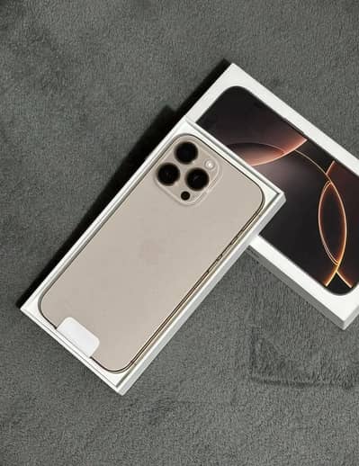 I phone 16 pro max NON PTA 256 Gb NoPTA 256 Gb NoPTA