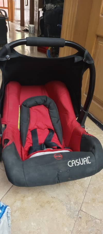 baby carry cot + car seat 2in 1
