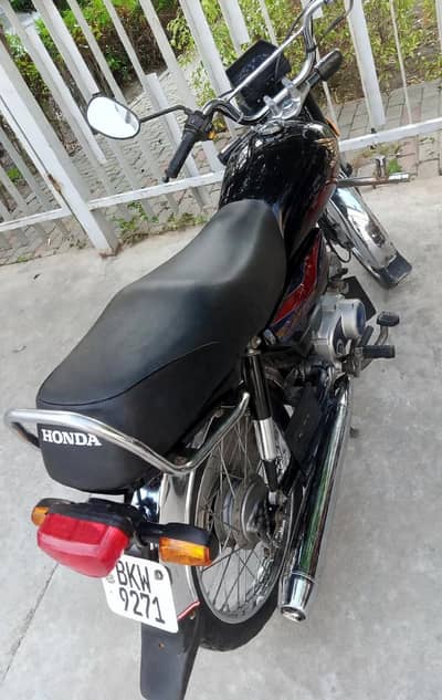 Honda CD 70 2018 Model – Black Color – Good Condition