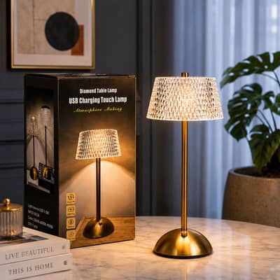 Crystal Glowing lamp