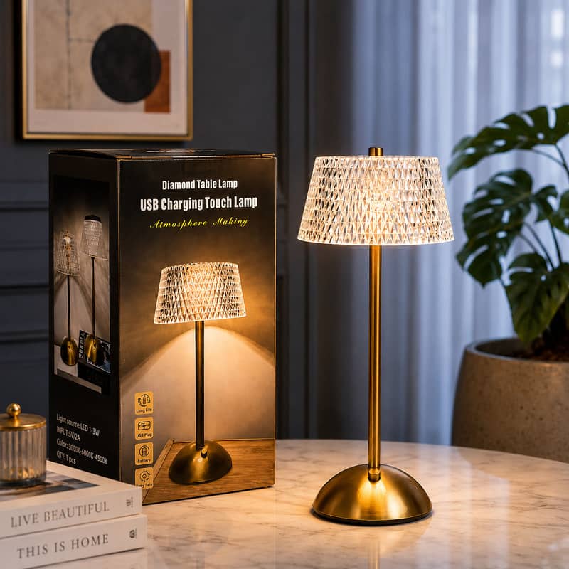 Crystal Glowing lamp 0