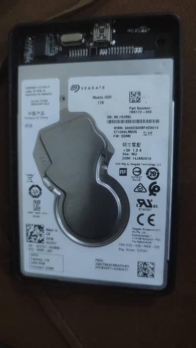 1TB Hard disk