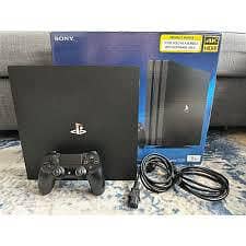 game PS4 pro 1 TB playstation Sony complete box
