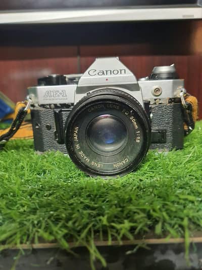 Canon AE 1 Program SLR camera