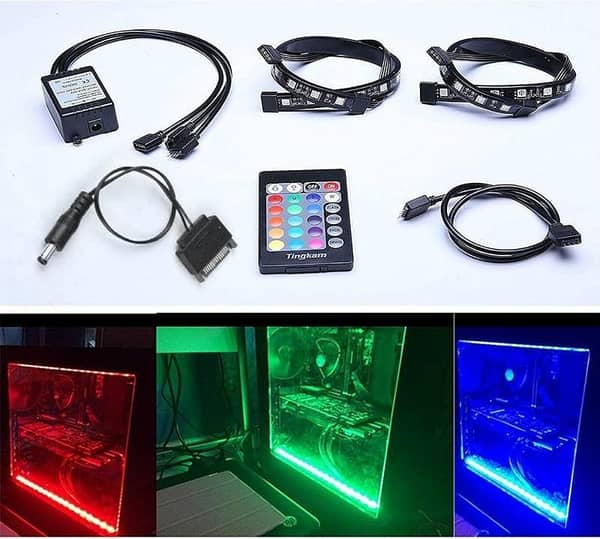 Tingkam PC Case LED Lighting system for Desktop Computer