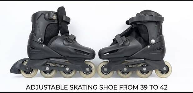 skating shoe size 39 to 42