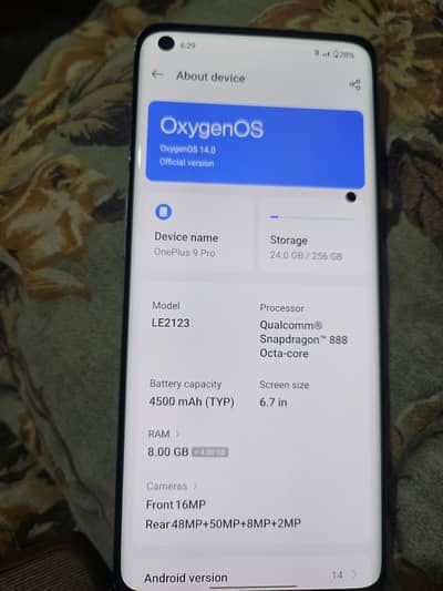 One Plus 9 Pro