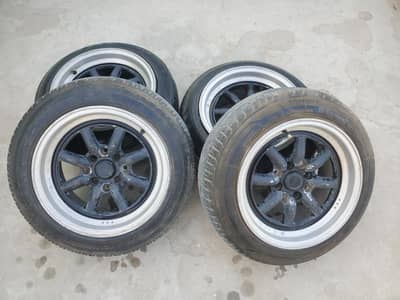 14 Inch Japanese Rims 7.5jj