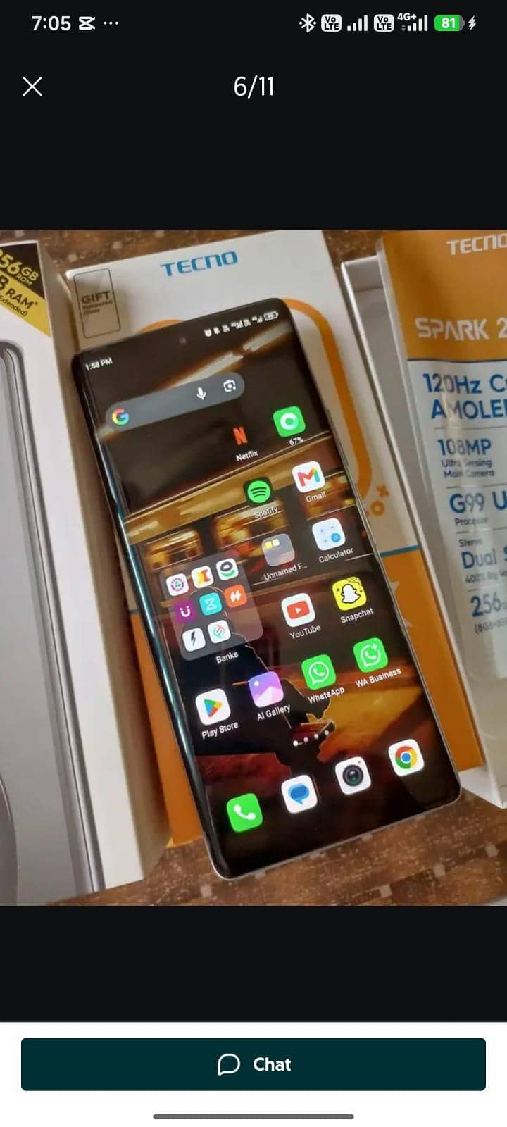 Tecno Spark 20 Pro Plus 4