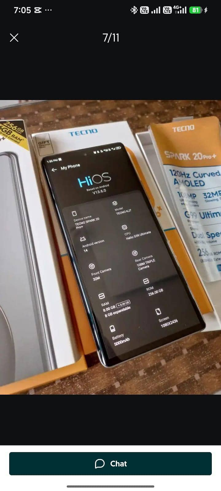 Tecno Spark 20 Pro Plus 5