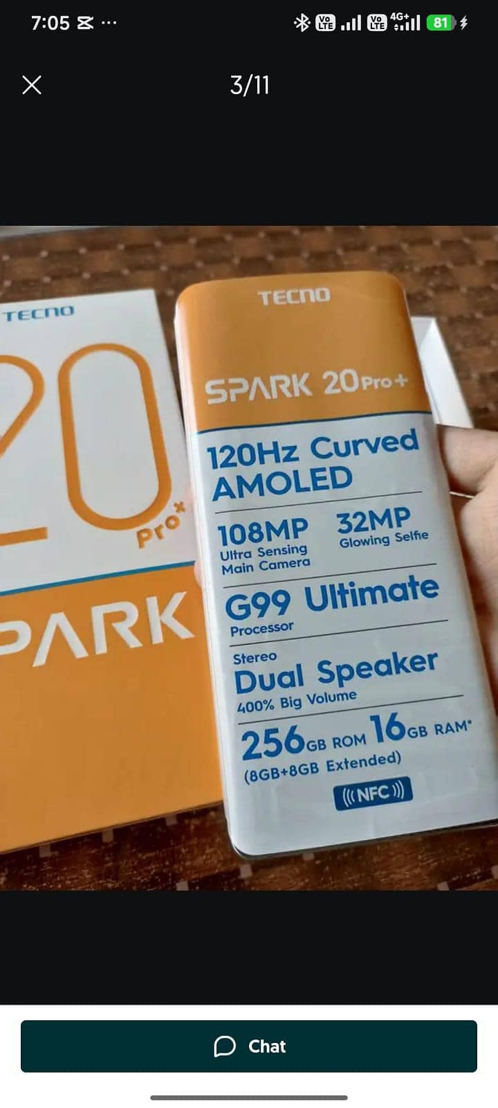 Tecno Spark 20 Pro Plus 9