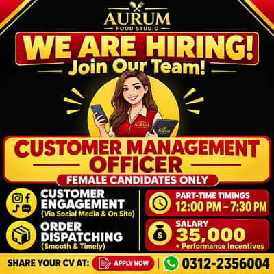 Female Customer Management Officer