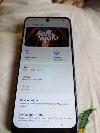 Motorola Moto G54 12+12 256GB 03214606250