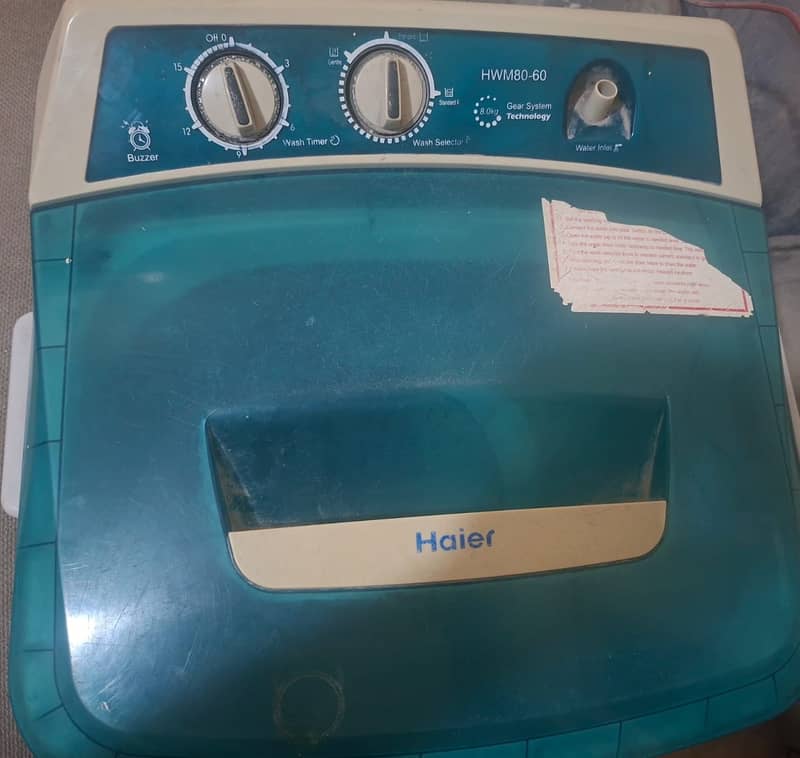 Haier Washing Machine 1