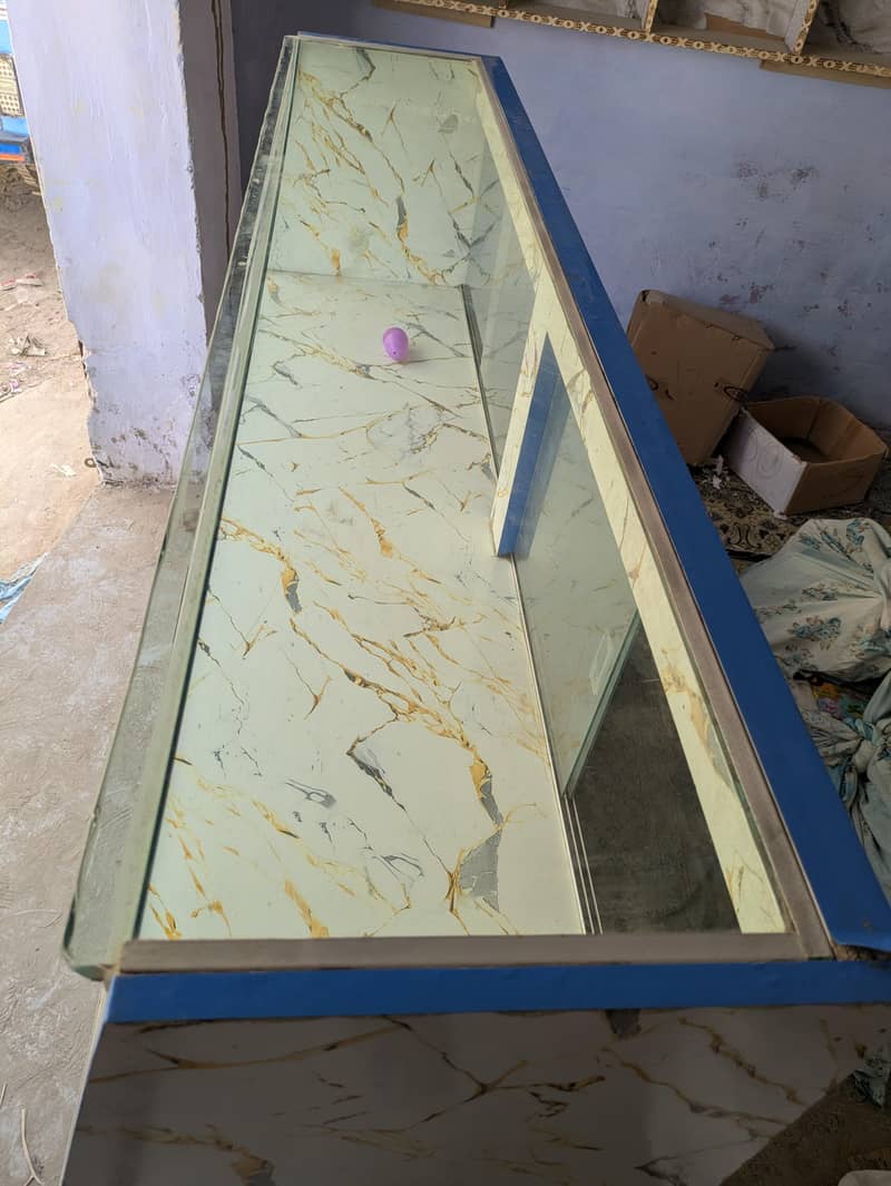 COUNTER WOOD AND GLASS - Other Household Items - 1120957133