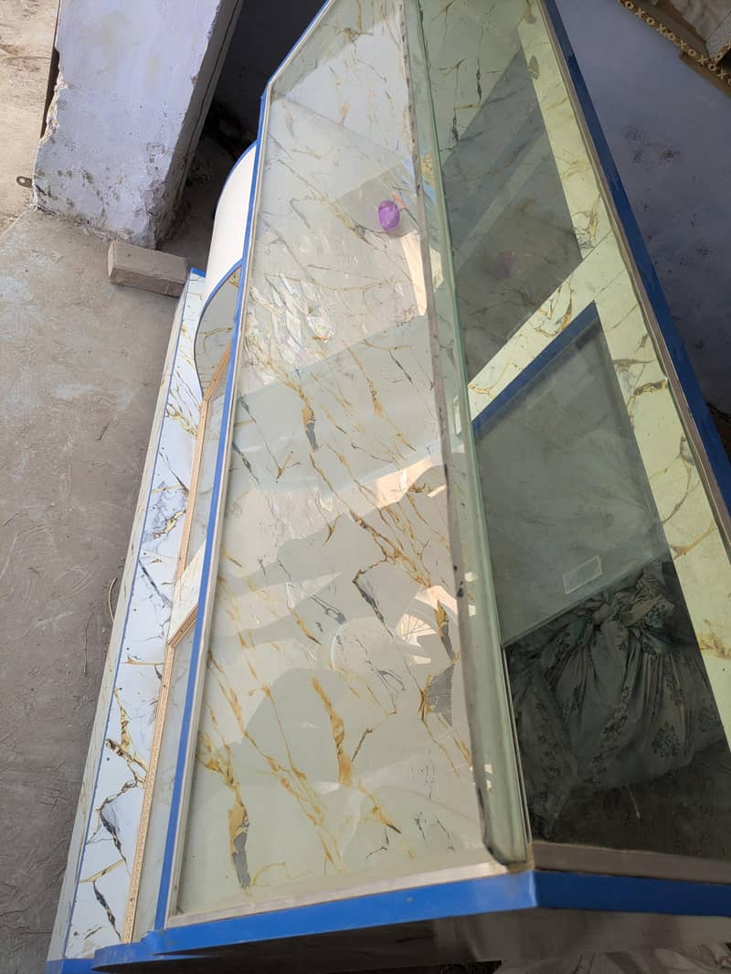 COUNTER WOOD AND GLASS - Other Household Items - 1120957133