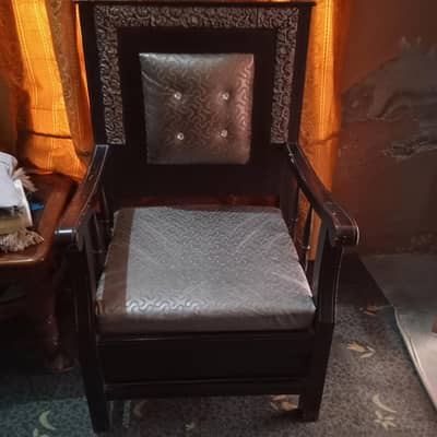 wooden chairs