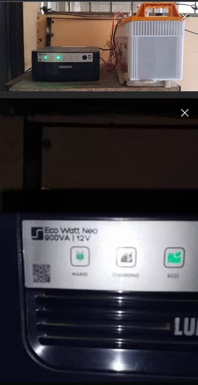 Luminous Ups 900V With New Battery