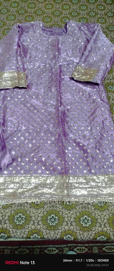 Korean silk suit