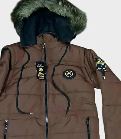 Premium Winter Parachute Jacket With Fur Hood - Free Delivery