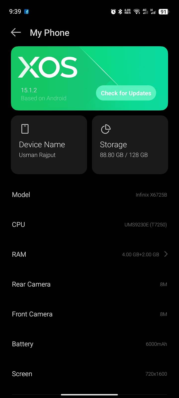 Infinix Smart 10 Plus 6