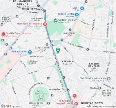 2 Kanal Commercial Plot For Sale On Link MM Alam Road