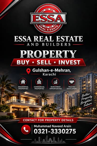 Corner Residential Plot In Gulshan-e-Mehran - Block 2A Sized 600 Square Yards Is Available