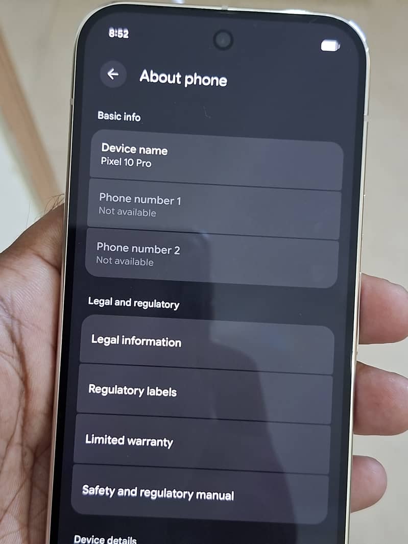 Google Pixel 10 Pro 12GB/256GB – PTA Approved 4