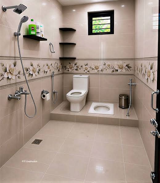 WOOD WORK/CONSTRUCTON WORK// INTERIOR//TILE WORK 14