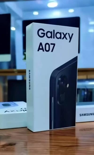 Samsung A07 (6/128) Box Pack PTA. Offical Warranty