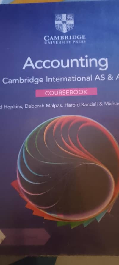 Accounting As and A level book